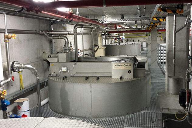 Leiblein Anlage zur Prozesswasseraufbereitung und Späneverarbeitung