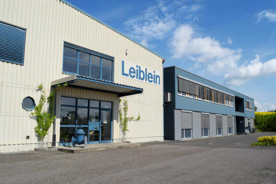Eingangsbereich der Leiblein GmbH