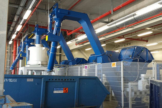 Leiblein Anlage zur Prozesswasseraufbereitung und Späneverarbeitung